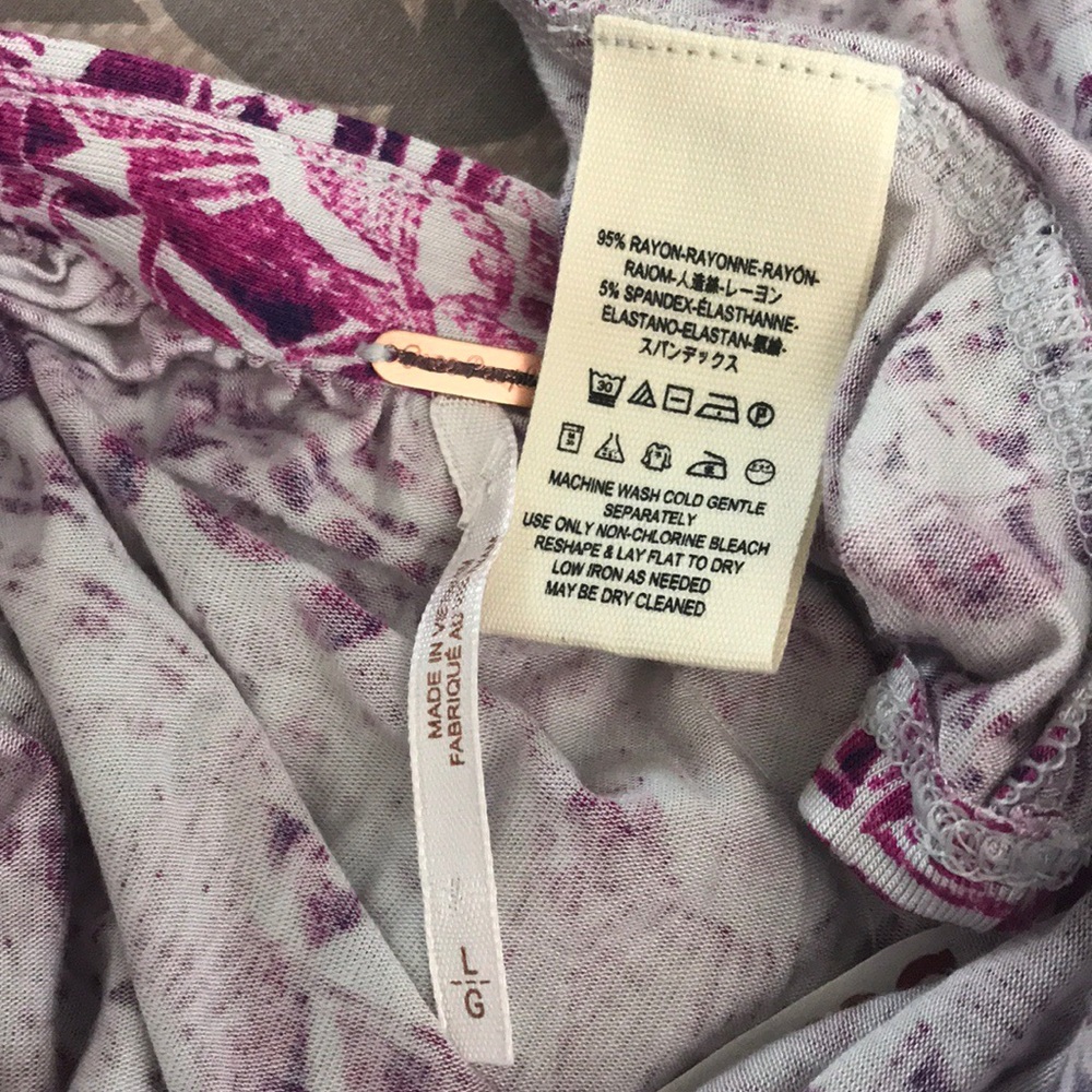 🔥 Free People, One Shoulder Top - Picture 4 of 5